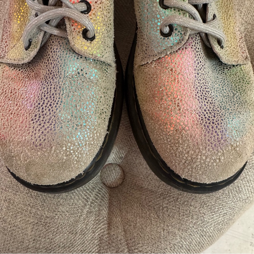 DR. MARTENS Women's or Girl's Boots Sparkle Size 5 - Picture 6 of 7
